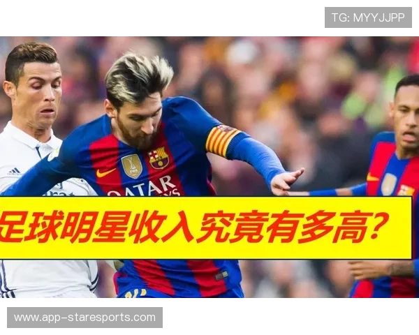 足球球星年收入揭秘 他们的薪资和代言收入有多惊人